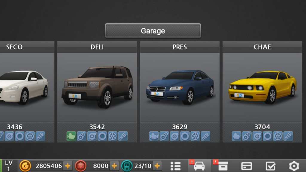 Dr Driving 2 MOD APK All Unlimited Gold Ruby