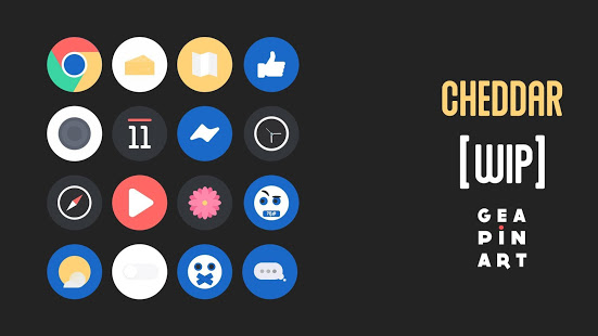 Cheddar Icon Pack BETA 1.0.0 Patched