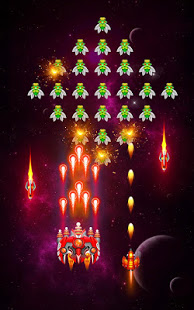 Space Shooter GalaxyAttack 1.440 Mod Infinite Diamonds / Cards / Meda