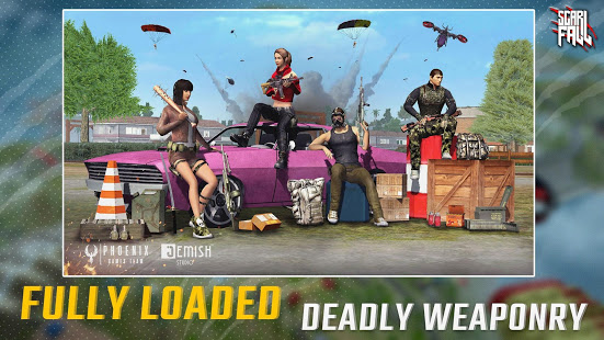 ScarFall The Royale Combat 1.6.5 Gun WAR MOD (Unlimited Money)