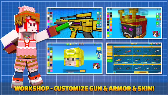 Cops N Robbers 3D Pixel Craft Gun Shooting Games 9.3.7 MOD (Unlimited Money)