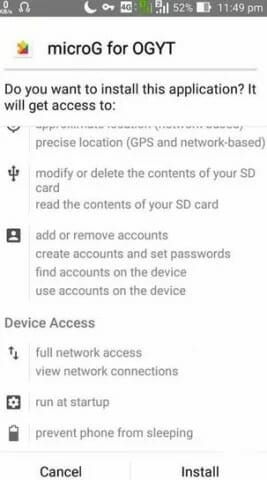 MicroG For OGYT APK3