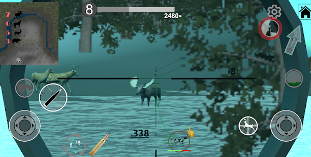 hunting-simulator-game-the-hunter-simulator-4-6-mod-money-high-level-starting