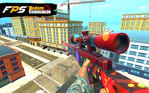 Free Firing Shooting Games Elite Gun Shooter 3D 1.0 MOD (God Mode + One Hit Kill)
