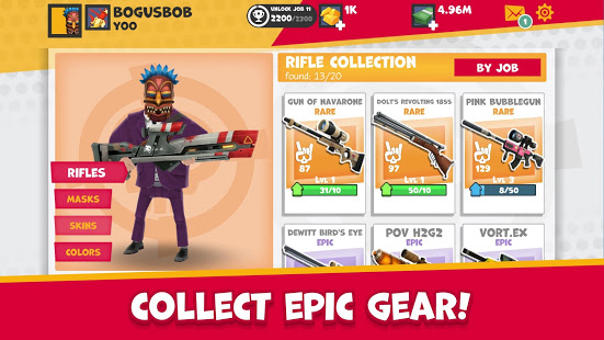 Snipers vs Thieves 2.9.35542 MOD + DATA (Unlimited Ammo + Rapid Fire + More)