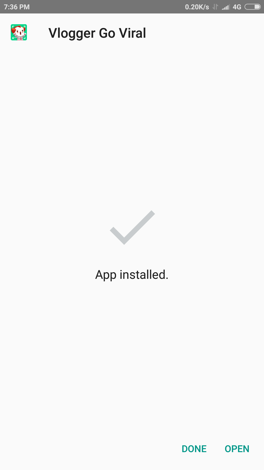 Vlogger Go Viral Mod Apk installed