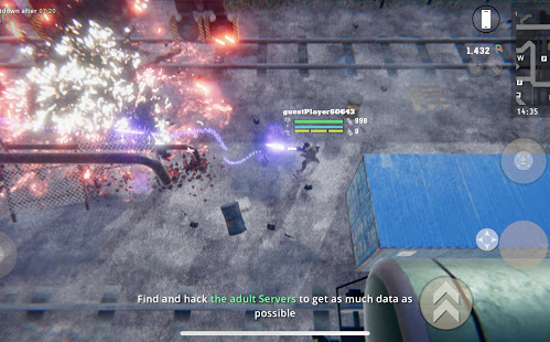 Hassle 1977 online top down action game 1.043 MOD (The weapon to shoot even if it is overheated)